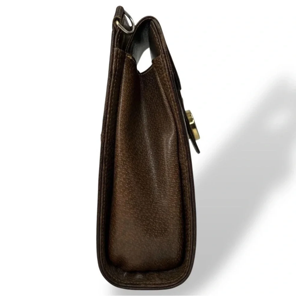 Gucci Brown and Tan Shoulder Bag - Picture 2 of 16